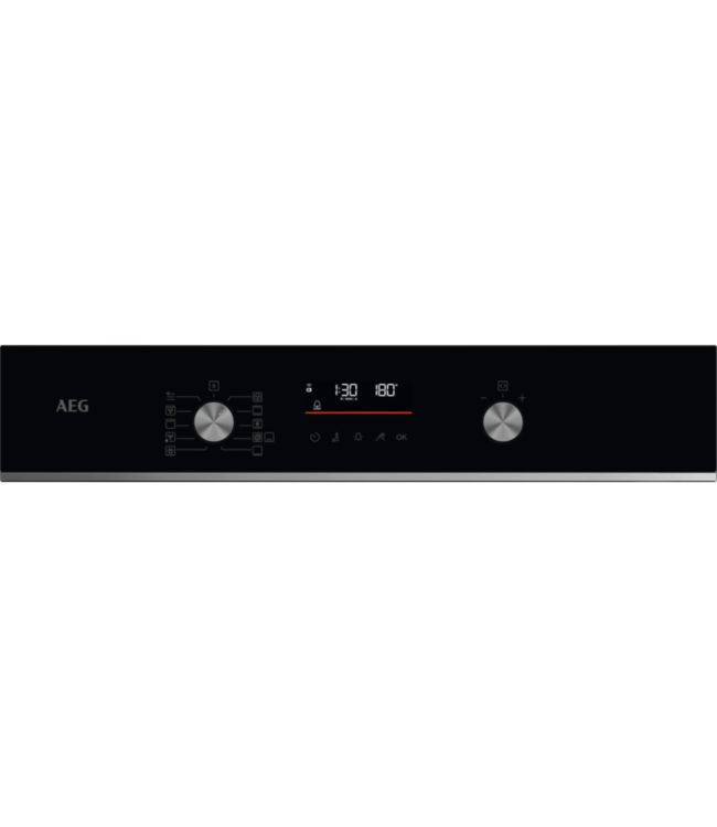 AEG 6000 SenseCook - Heteluchtoven met pyrolysereiniging OS6PB52WAB