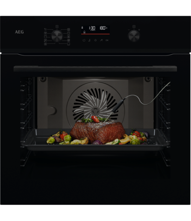 AEG 6000 SenseCook - Heteluchtoven Katalyse/Aqua Clean NBS6C521AB