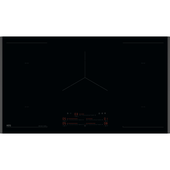 AEG 6000 MultipleBridge - inductiekookplaat, 90 cm NIK95N08FB afbeelding