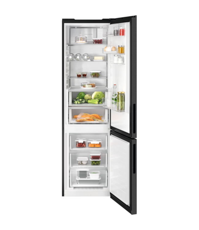 AEG 8000 Cooling 360° - Koel/vrieskast vrijstaand 202 cm zwart rvs ORC8M362BL