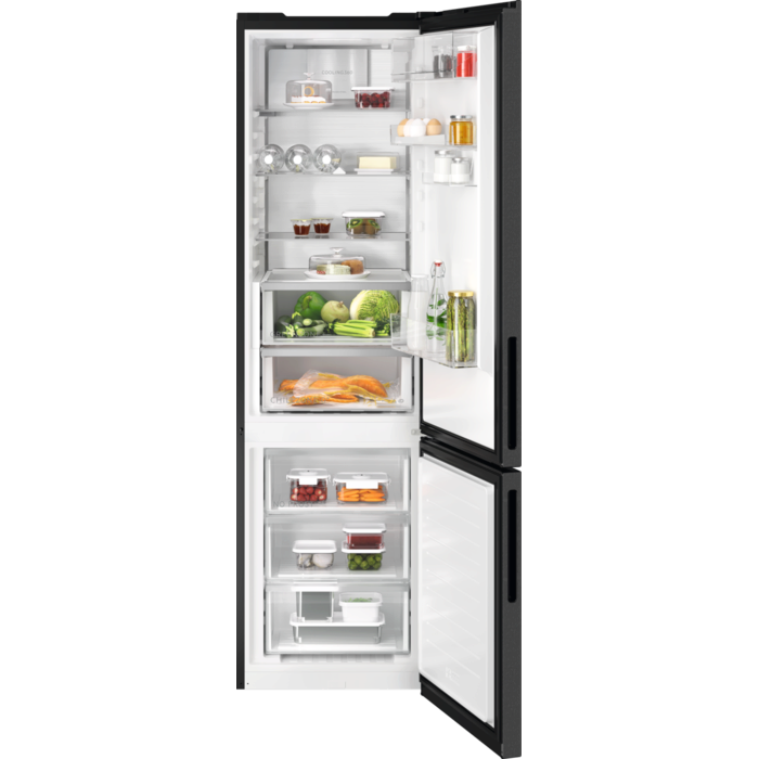AEG 8000 Cooling 360° - Koel/vrieskast vrijstaand 202 cm zwart rvs ORC8M362BL afbeelding