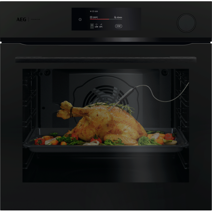 AEG 7000 MealAssist met SteamCrisp - Heteluchtoven met stoomondersteuning met pyrolysereiniging BS7700T