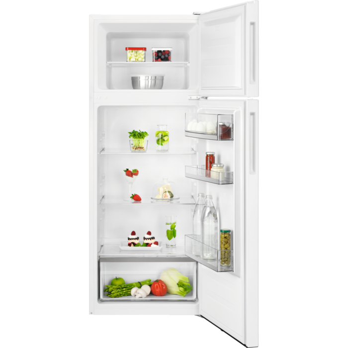 AEG 5000 serie ColdSense Koel/vrieskast vrijstaand 143.4 cm RDB424E1AW afbeelding