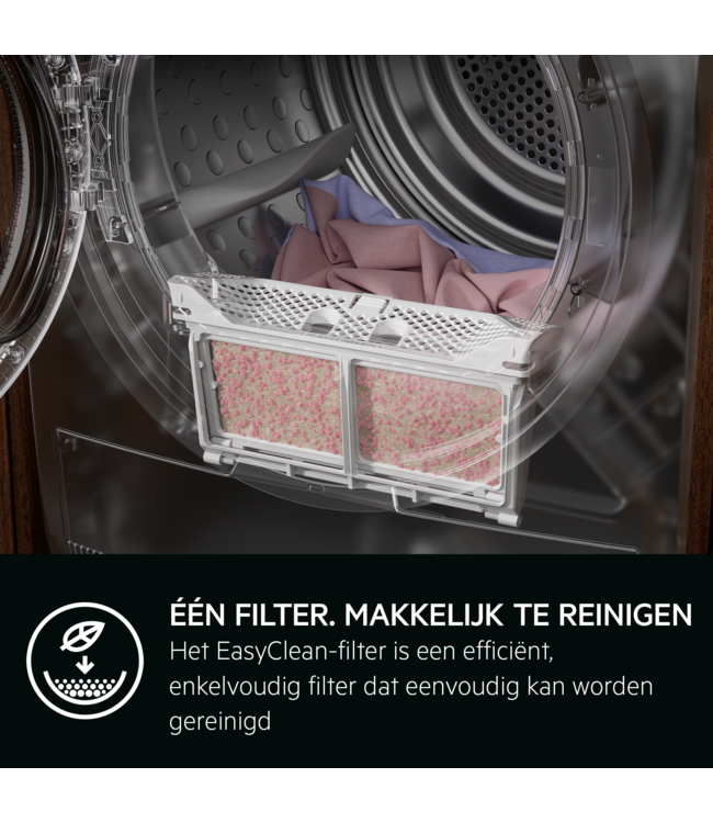 AEG 8000 AbsoluteCare® - Warmtepomp Droger 8 kg T86DR8A4PC