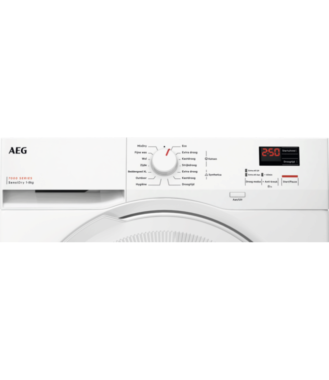 AEG 7000 SensiDry® - Warmtepomp Droger 8 kg TR718AK2B