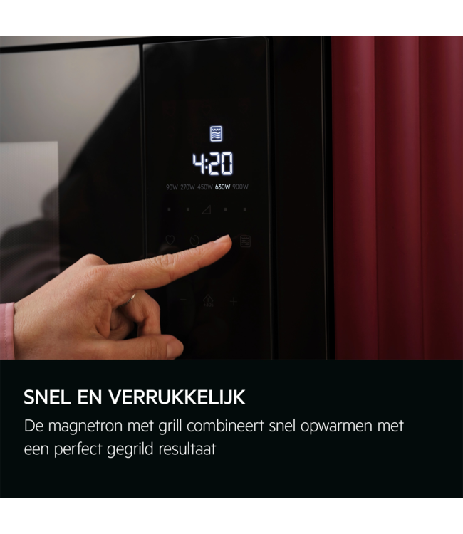 AEG 5000 Magnetron inbouw 25 l Zwart TS5GM251EB