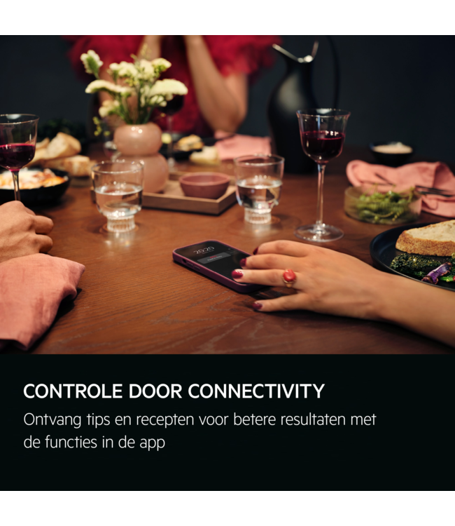 AEG 8000 MealAssist met SteamPro Combi hetelucht- en stoomoven  TP8SB73WAT