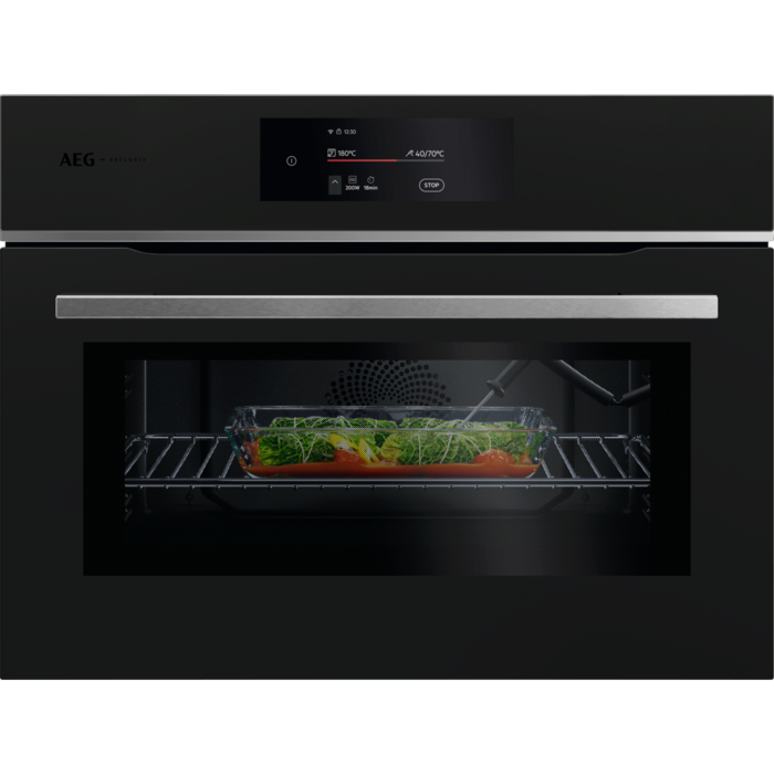 AEG 8000 MealAssist Heteluchtoven met magnetron TK8NK72FT afbeelding