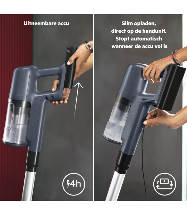 AEG ANIMAL 6000 Steelstofzuiger tot 50 min gebruiksduur AP61AB21DB