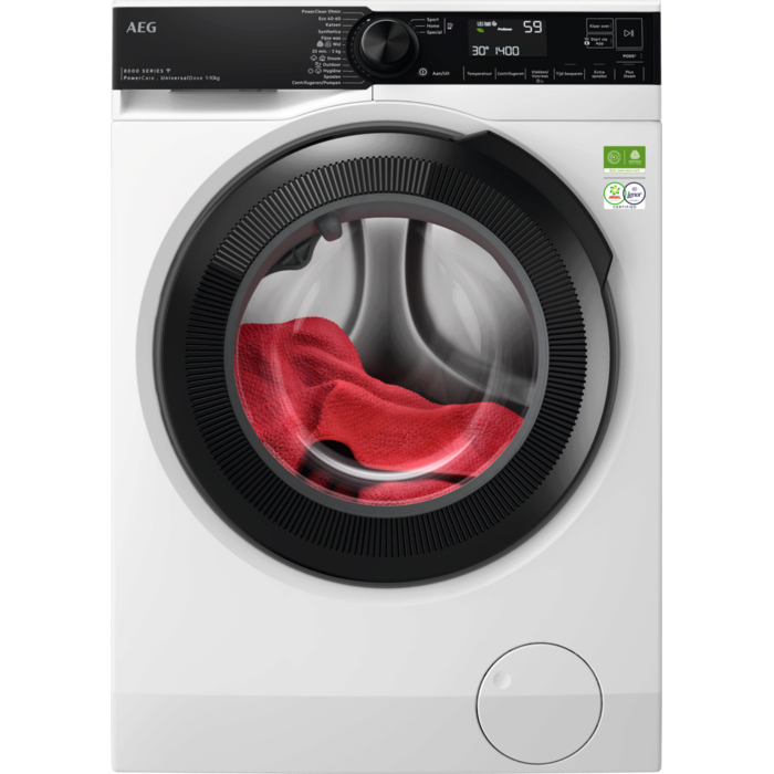 AEG 8000 PowerCare - UniversalDose Wasmachine voorlader 10 kg LR86XDOSE afbeelding