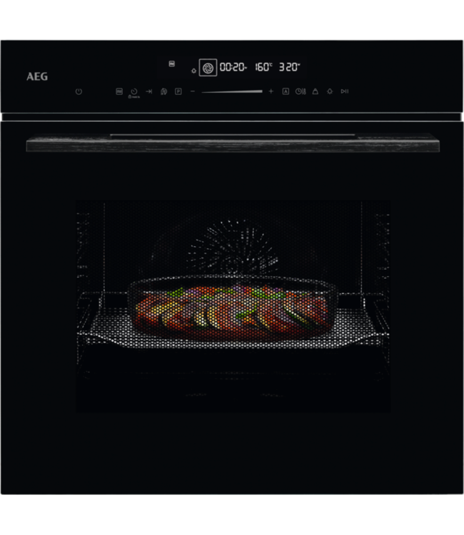 AEG 8000 CombiQuick - Heteluchtoven met magnetron OK8NW00MB