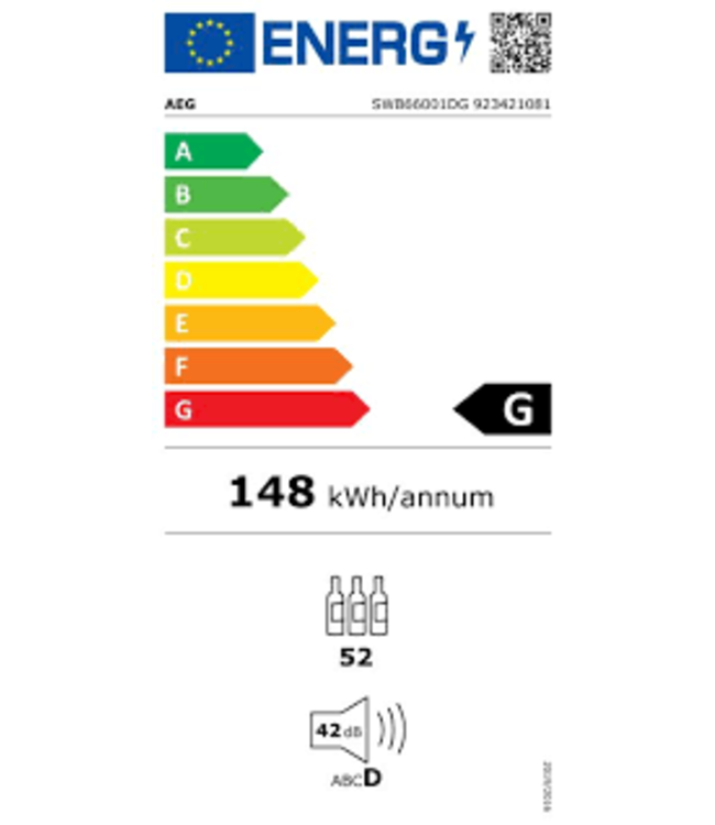 AEG onderbouw wijnkoelkast SWB66001DG