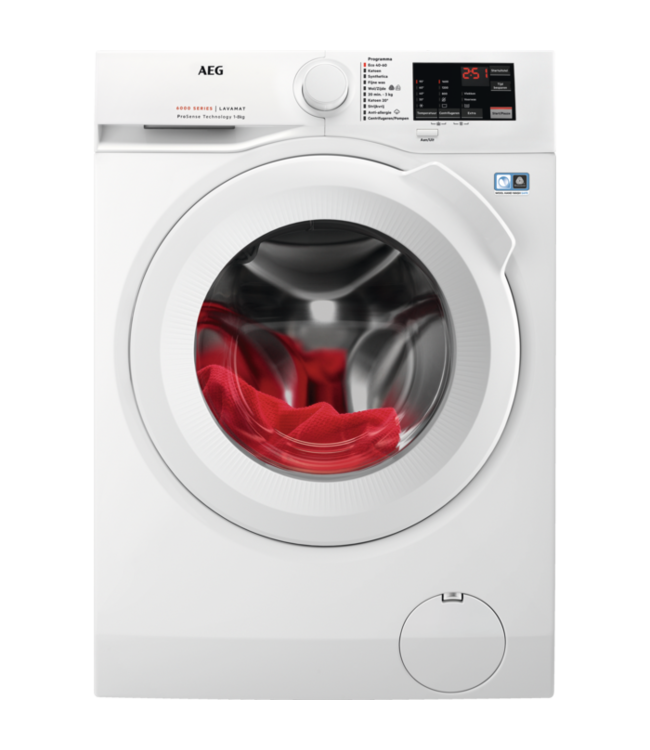 AEG 6000 serie ProSense¨ Wasmachine voorlader 8kg LF628600