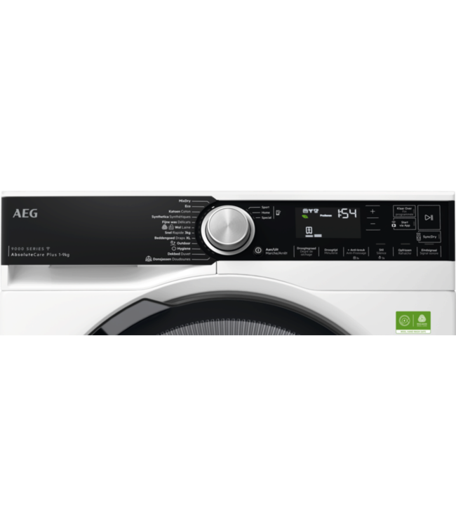AEG 9000 AbsoluteCare® Plus - Warmtepomp Droger 9 kg  T97DR9B6PC
