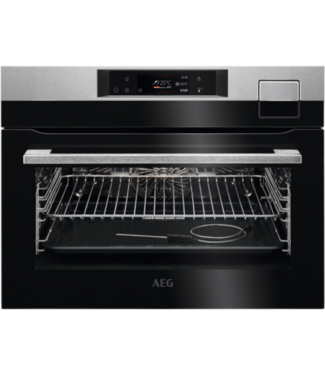 AEG AEG SteamPro Combi hetelucht- en stoomoven KSK792280M