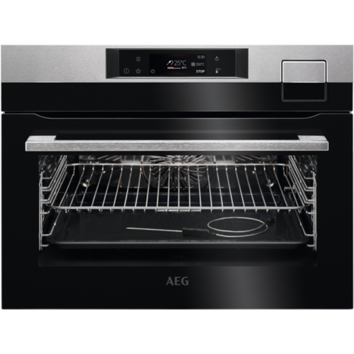 AEG SteamPro Combi hetelucht- en stoomoven KSK792280M afbeelding