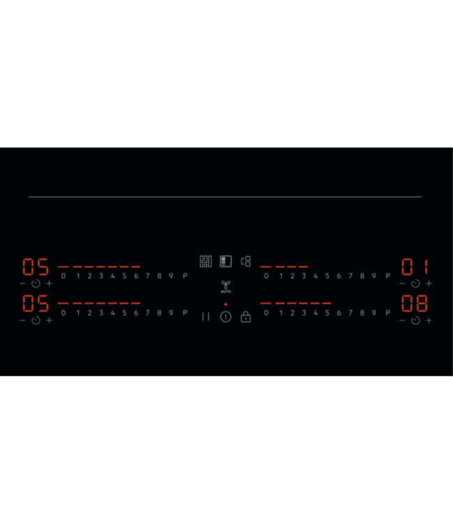AEG 6000 Flex Bridge - inductiekookplaat, 80 cm NII84R00FB