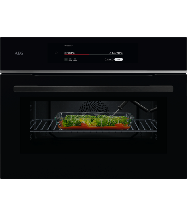 AEG 9000 ProAssist - Heteluchtoven met magnetron TK9NK921B