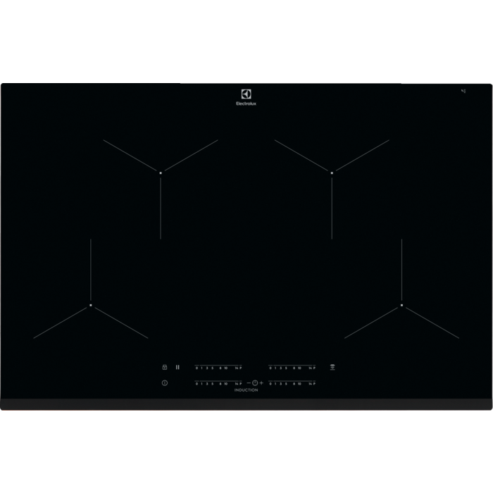 Electrolux 500 Induction Inductiekookplaat, 80 cm EIT81443 afbeelding