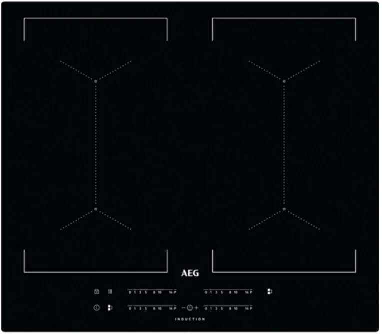 AEG 6000 serie MultiBridge inductie Kookplaat 60 cm IKE64450IB