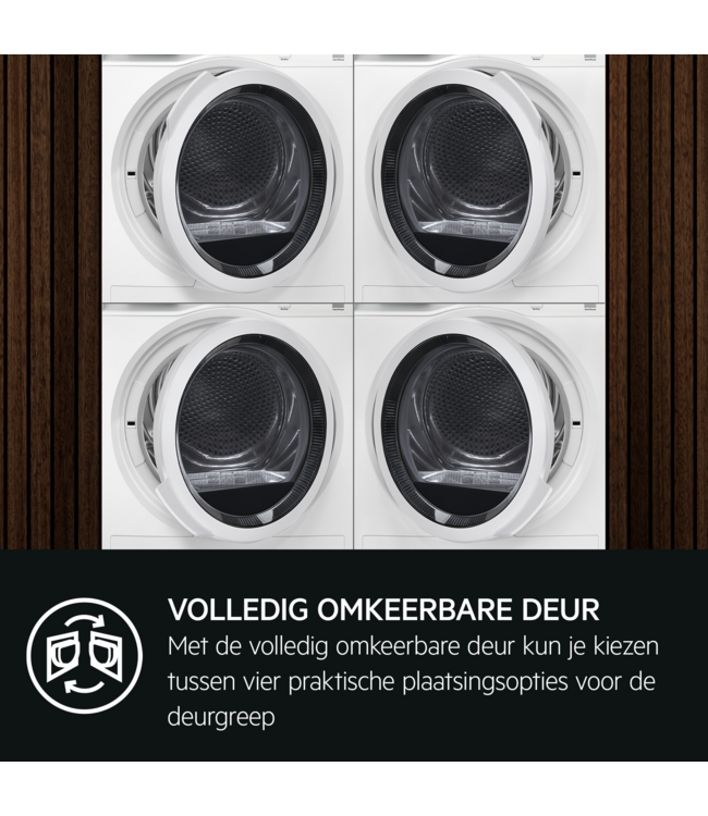 AEG 7000 SensiDry® - Warmtepomp Droger 8 kg TR71AACHEN