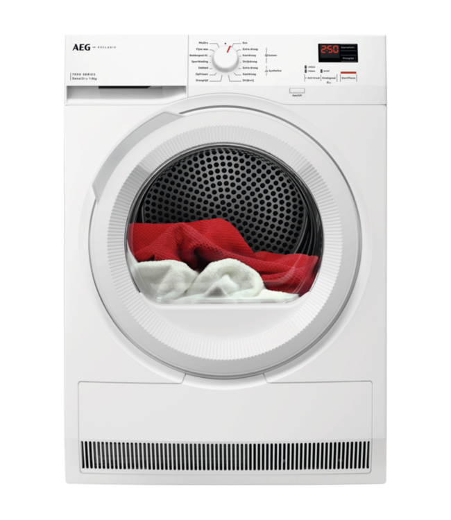 AEG 7000 SensiDry® - Warmtepomp Droger 8 kg TR71AACHEN