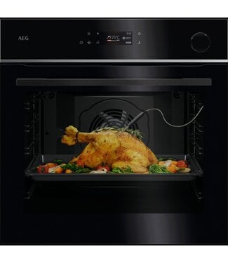 AEG AEG 7000 MealAssist met SteamCrisp - Heteluchtoven met stoomondersteuning met pyrolysereiniging TR7PB63ZSB