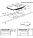 AEG 6000 Flex Bridge - inductie 80 cm IKE84471XB