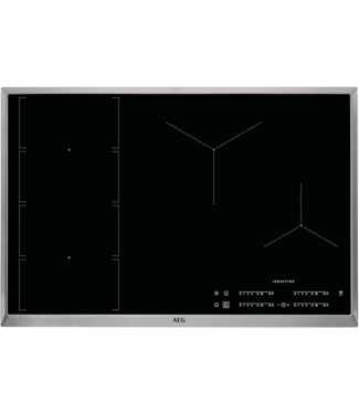 AEG AEG 6000 Flex Bridge - inductie 80 cm IKE84471XB