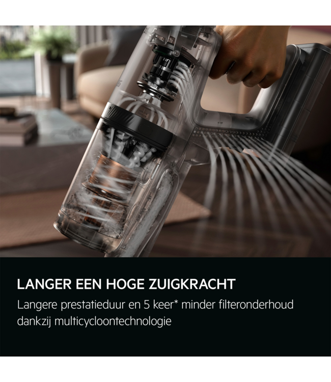 AEG Animal 8000 Steelstofzuiger tot 90 min gebruiksduur AP82AB25DG