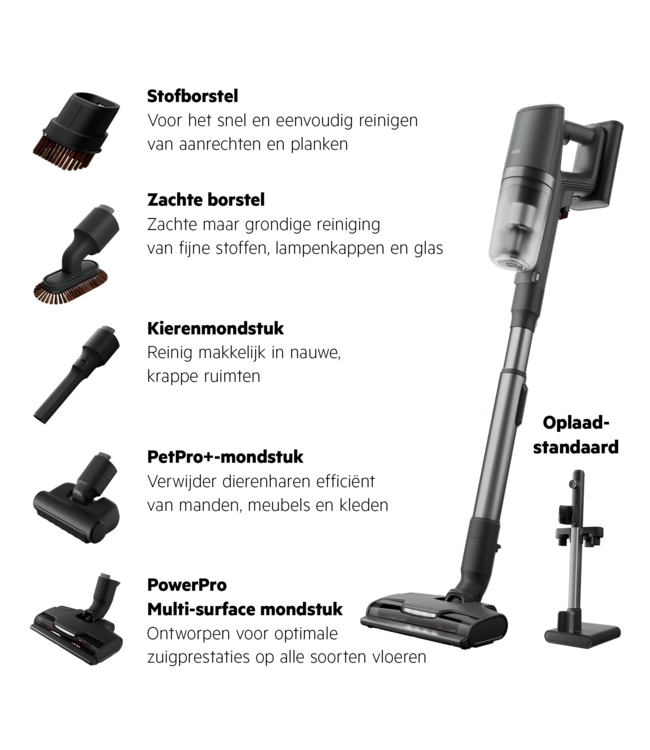 AEG Animal 8000 Steelstofzuiger tot 90 min gebruiksduur AP82AB25DG