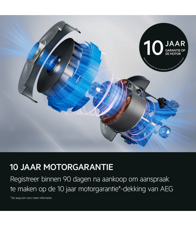 AEG ULTIMATE Stofzuiger Met stofzak - 69 dB AB81U1SW