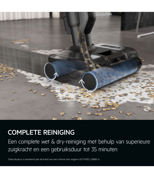 AEG Ultimate 8000 Steelstofzuiger tot 80 min gebruiksduur AW82U1DB
