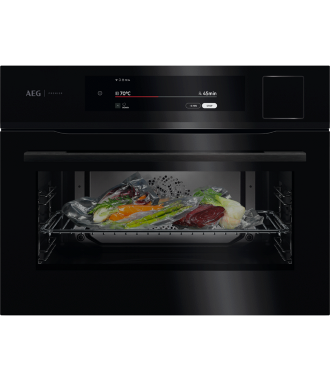 AEG 9000 ProAssist met SteamPro - Combi hetelucht- en stoomoven  CS9900B
