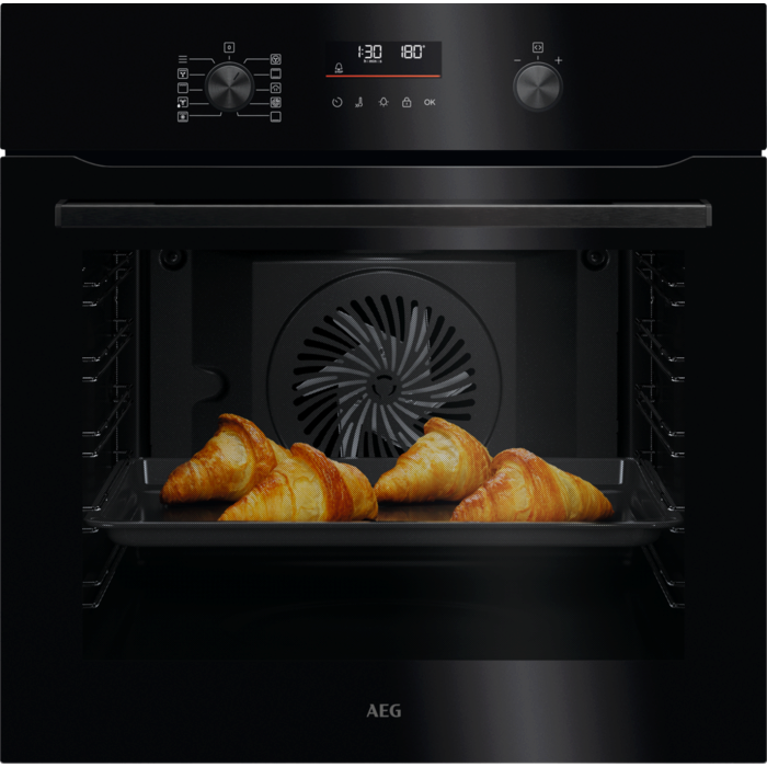 AEG 5000 SurroundCook met SteamBake Heteluchtoven met stoomondersteuning met pyrolysereiniging OA5PB40AK