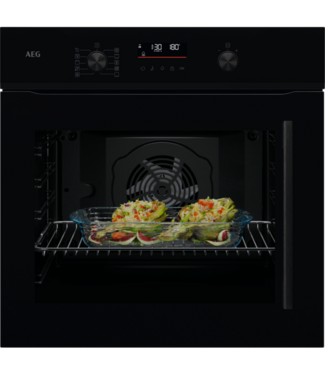 AEG AEG 5000 SurroundCook - Heteluchtoven met pyrolysereiniging NBU5P401LB