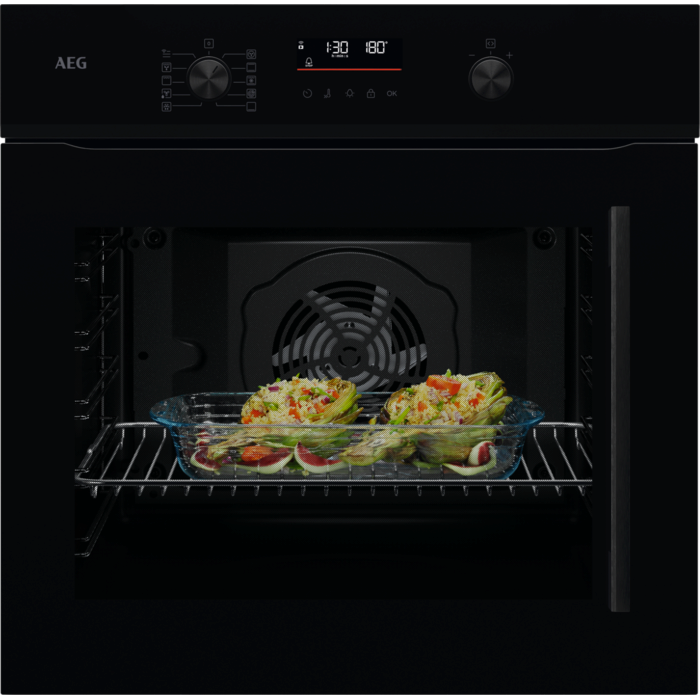 AEG 5000 SurroundCook - Heteluchtoven met pyrolysereiniging NBU5P401LB