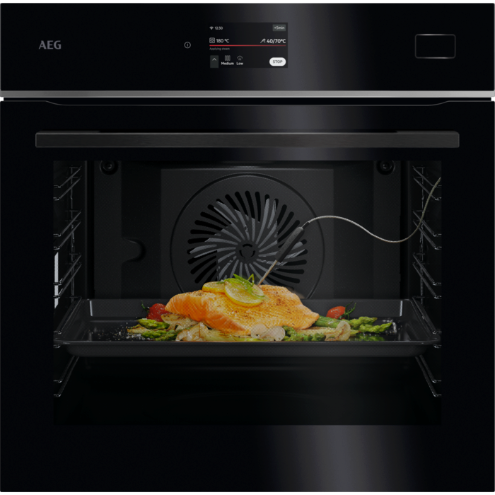 AEG 8000 MealAssist met SteamPro - Combi hetelucht- en stoomoven TB8SB73ZAB