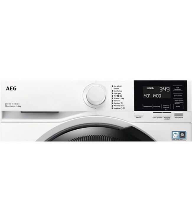 AEG 6000 serie ProSense¨ Wasautomaat - Voorlader Wasmachine voorlader 8kg LR63864