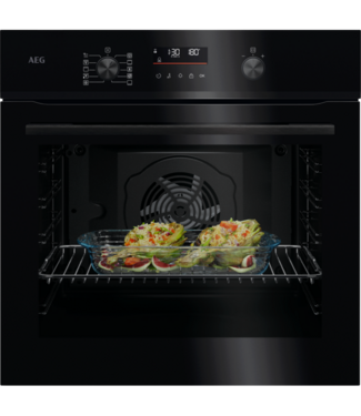 AEG AEG 5000 SurroundCook - Heteluchtoven met pyrolysereiniging NBU3P401SB