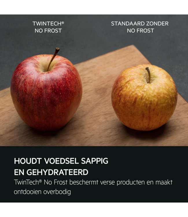 AEG 7000 GreenZone+ - Koel/vrieskast vrijstaand 202 cm vingervlekvrije rvs ORC7P361CX