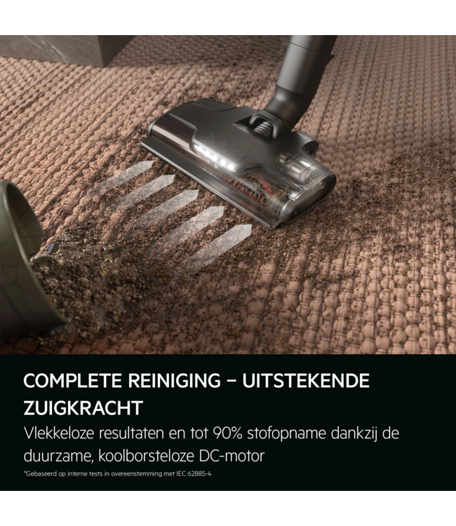 AEG Ultimate 8000 Steelstofzuiger tot 90 min gebruiksduur AP82UB25DB