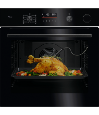 AEG AEG 6000 SenseCook met SteamCrisp - Heteluchtoven met stoomondersteuning met pyrolysereiniging  V7PBR521SB