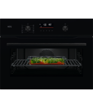 AEG AEG 5000 SurroundCook met SteamBake - Heteluchtoven met stoomondersteuning met pyrolysereiniging NKA5P401B