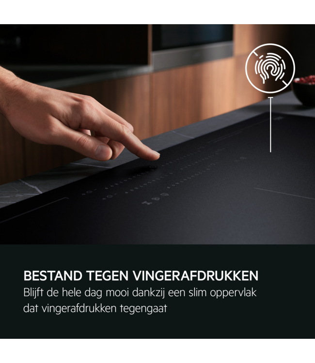 AEG 6000 Pure Bridge - inductiekookplaat, SaphirMatt® Pure, 60 cm PI6000S60