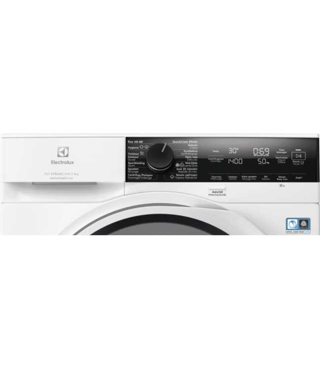 Electrolux UniversalDose Wasmachine 9 kg EFI7494UGW