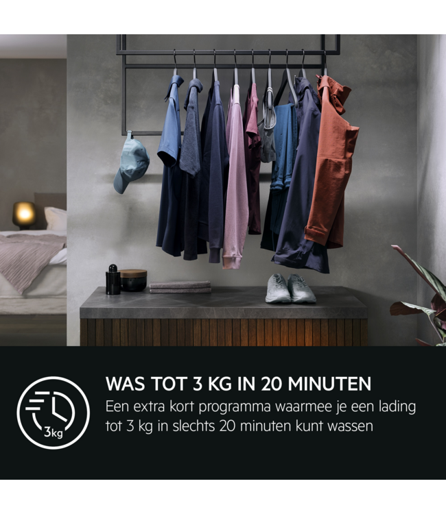 AEG 7000 ProSteam® - UniversalDose Wasmachine 10 kg Dark Silver LR7606UDS4