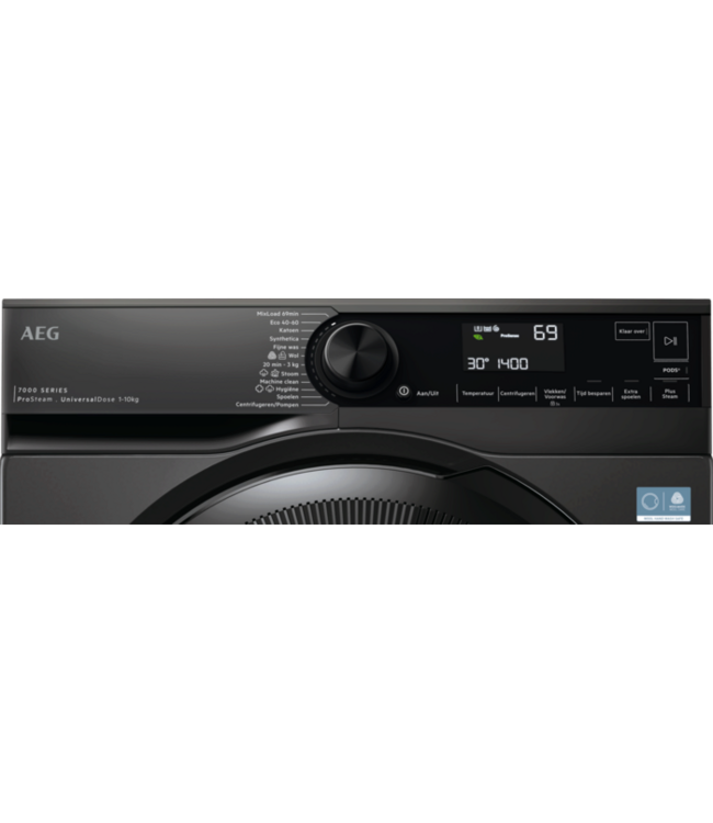 AEG 7000 ProSteam® - UniversalDose Wasmachine 10 kg Dark Silver LR7606UDS4