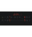 AEG Kookplaat met afzuiging Inductiekookplaat met afzuiging, SaphirMatt® SE, 60 cm KCC63410CT