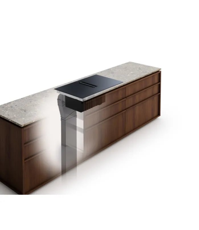 AEG Kookplaat met afzuiging Inductiekookplaat met afzuiging, SaphirMatt® SE, 60 cm KCC63410CT